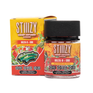 STIIIZY D9 + CBD 225mg Gummies – 10pk